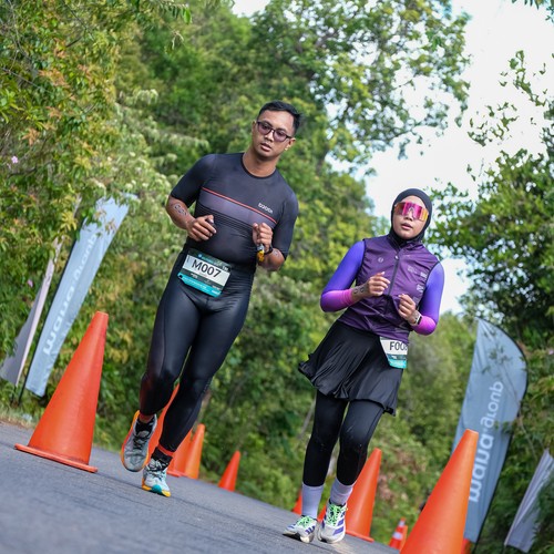 Race photo from Belitung Multisport Festival