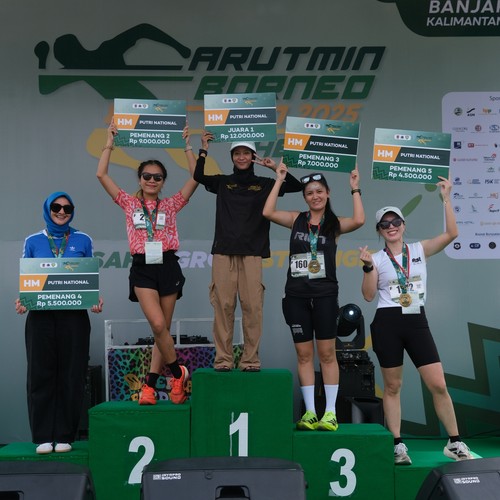 Race photo from ARUTMIN BORNEO RUN 2025