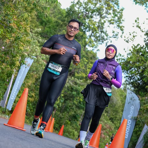 Race photo from Belitung Multisport Festival