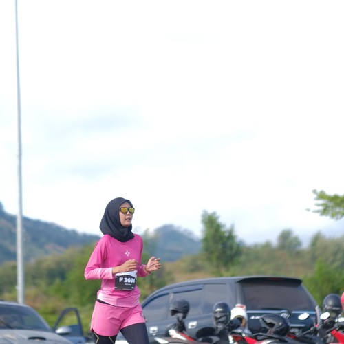 Race photo from KEDIRI HALF MARATHON 2026