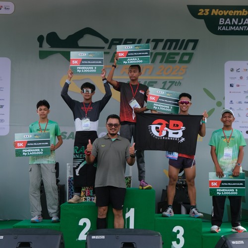 Race photo from ARUTMIN BORNEO RUN 2025