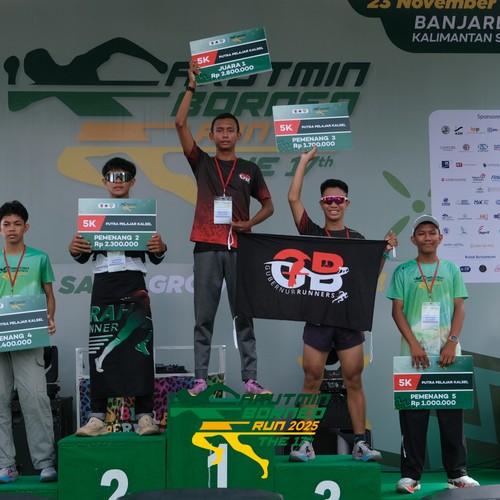 Race photo from ARUTMIN BORNEO RUN 2025