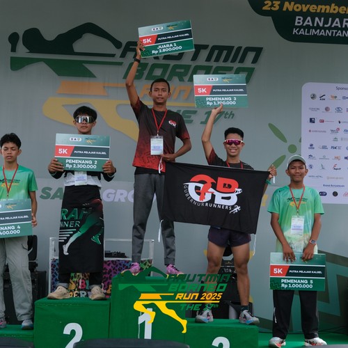 Race photo from ARUTMIN BORNEO RUN 2025