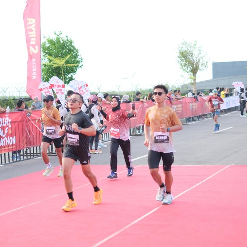 Race photo from KEDIRI HALF MARATHON 2026