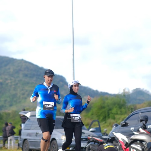 Race photo from KEDIRI HALF MARATHON 2026