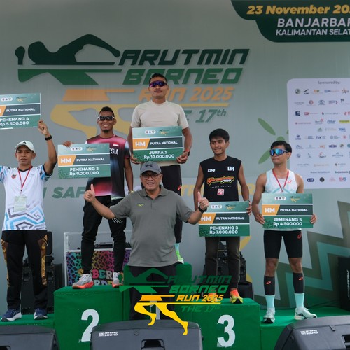 Race photo from ARUTMIN BORNEO RUN 2025