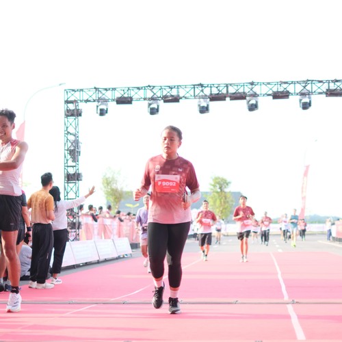 Race photo from KEDIRI HALF MARATHON 2026