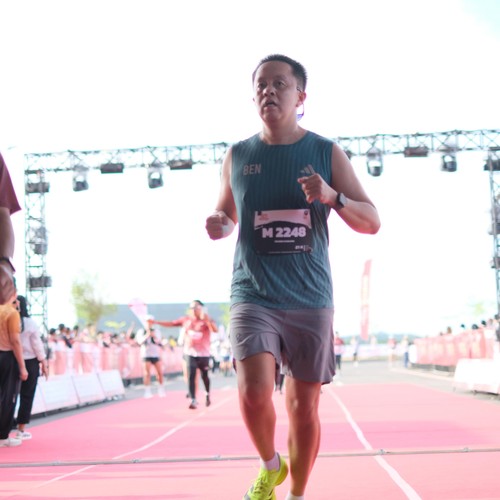 Race photo from KEDIRI HALF MARATHON 2026