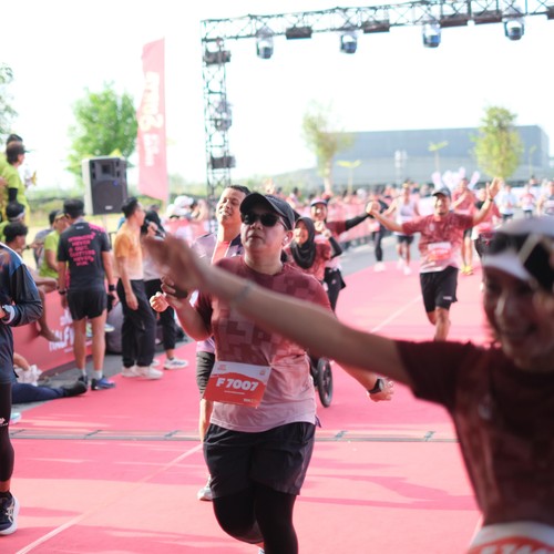Race photo from KEDIRI HALF MARATHON 2026