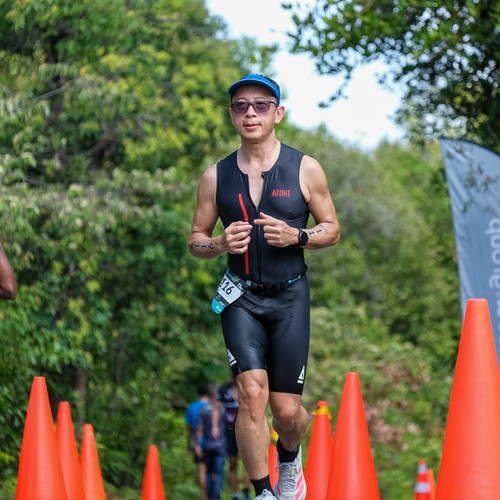 Race photo from Belitung Multisport Festival