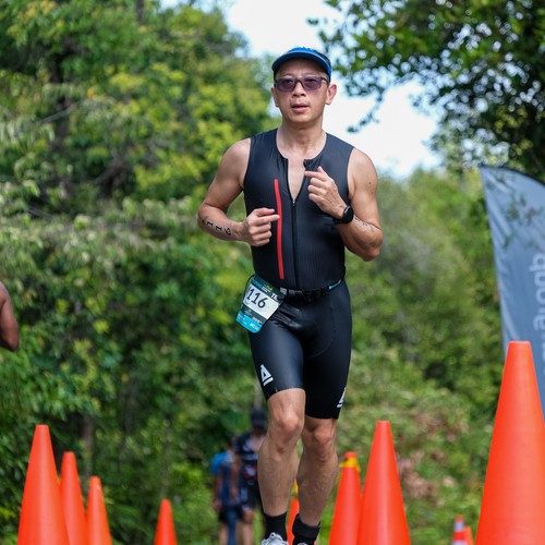 Race photo from Belitung Multisport Festival