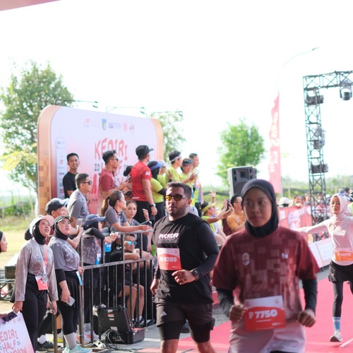 Race photo from KEDIRI HALF MARATHON 2026