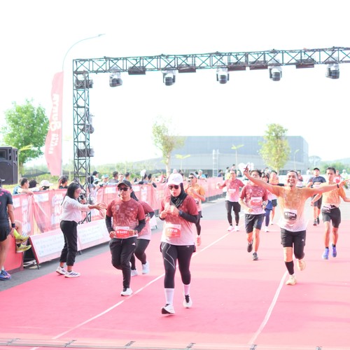 Race photo from KEDIRI HALF MARATHON 2026