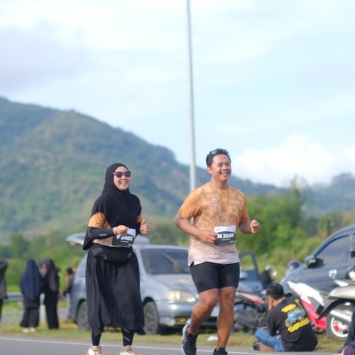 Race photo from KEDIRI HALF MARATHON 2026