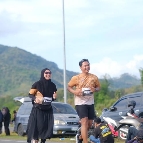 Race photo from KEDIRI HALF MARATHON 2026