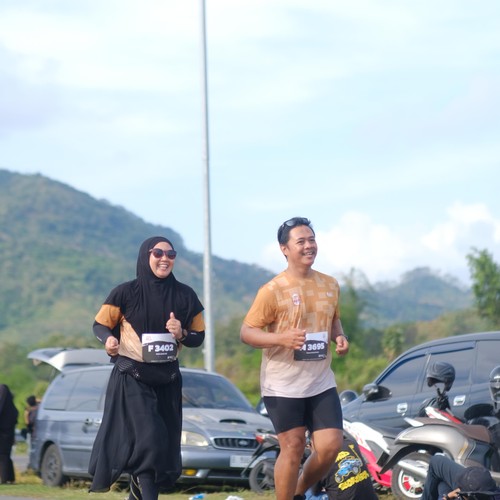 Race photo from KEDIRI HALF MARATHON 2026