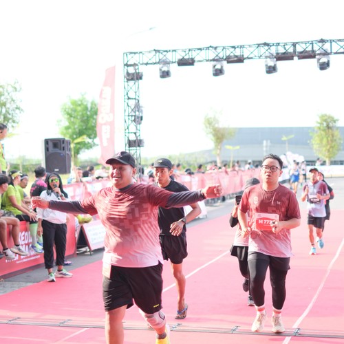 Race photo from KEDIRI HALF MARATHON 2026