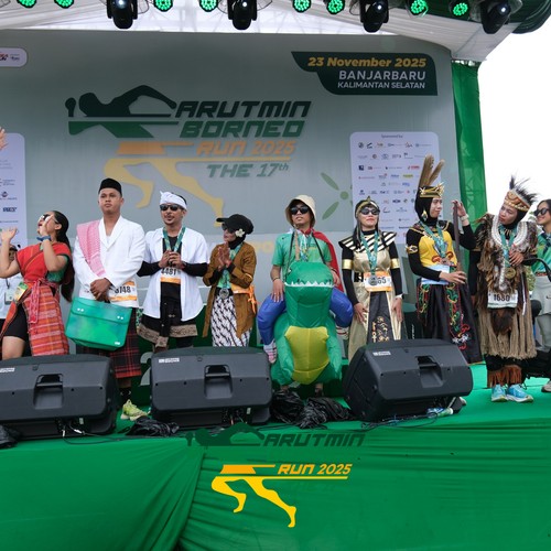Race photo from ARUTMIN BORNEO RUN 2025