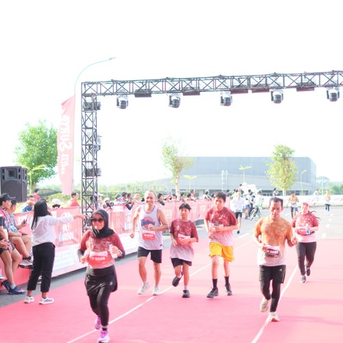Race photo from KEDIRI HALF MARATHON 2026