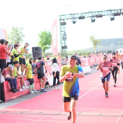 Race photo from KEDIRI HALF MARATHON 2026