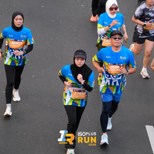 Race photo from ISOPLUS RUN 2026 - JAKARTA