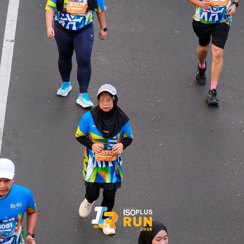 Race photo from ISOPLUS RUN 2026 - JAKARTA