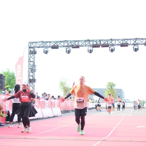 Race photo from KEDIRI HALF MARATHON 2026