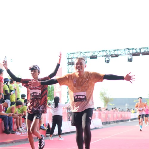 Race photo from KEDIRI HALF MARATHON 2026