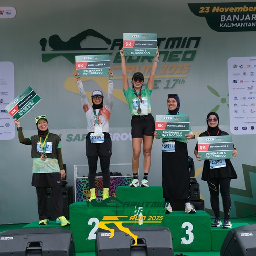 Race photo from ARUTMIN BORNEO RUN 2025