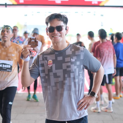 Race photo from KEDIRI HALF MARATHON 2026