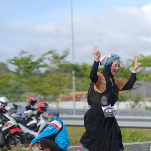 Race photo from KEDIRI HALF MARATHON 2026