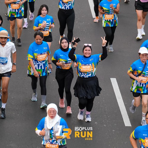 Race photo from ISOPLUS RUN 2026 - JAKARTA