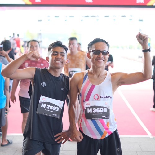 Race photo from KEDIRI HALF MARATHON 2026