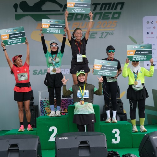Race photo from ARUTMIN BORNEO RUN 2025