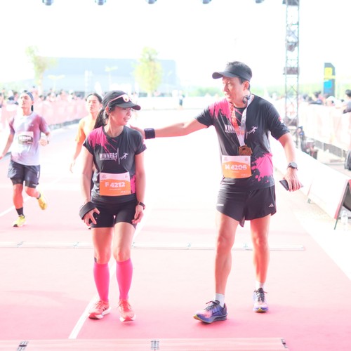 Race photo from KEDIRI HALF MARATHON 2026