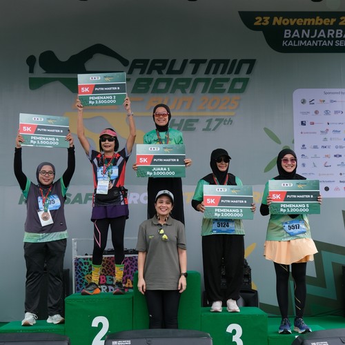 Race photo from ARUTMIN BORNEO RUN 2025