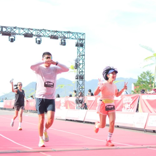Race photo from KEDIRI HALF MARATHON 2026