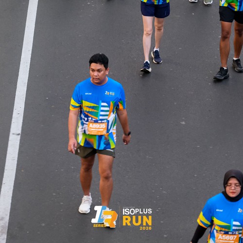 Race photo from ISOPLUS RUN 2026 - JAKARTA