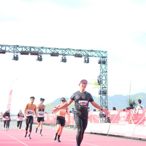 Race photo from KEDIRI HALF MARATHON 2026