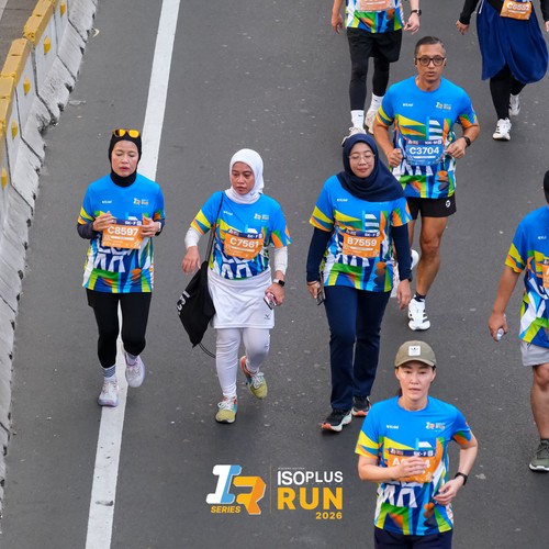 Race photo from ISOPLUS RUN 2026 - JAKARTA