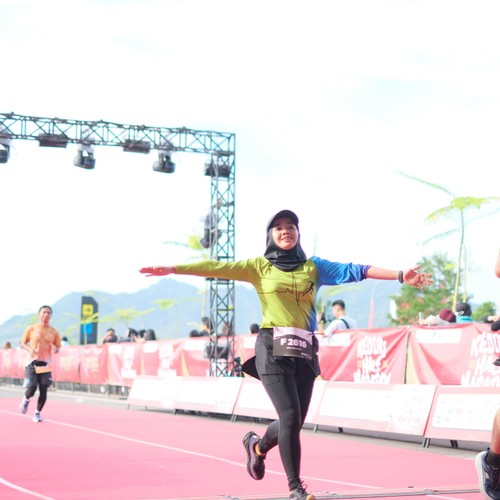 Race photo from KEDIRI HALF MARATHON 2026