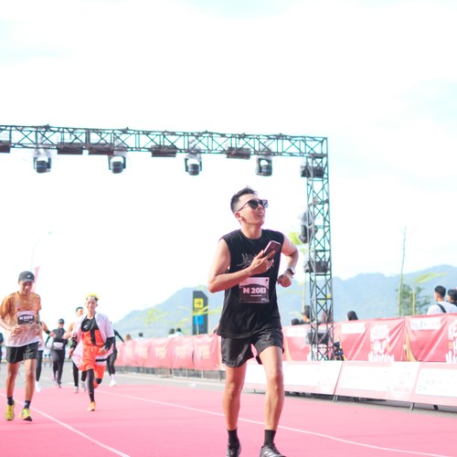 Race photo from KEDIRI HALF MARATHON 2026