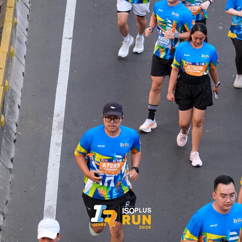 Race photo from ISOPLUS RUN 2026 - JAKARTA