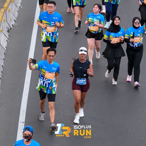 Race photo from ISOPLUS RUN 2026 - JAKARTA