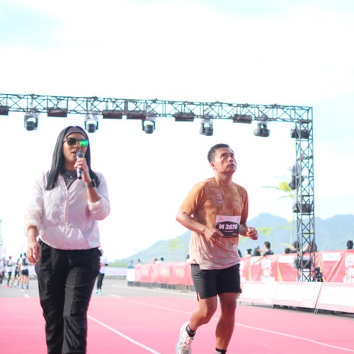 Race photo from KEDIRI HALF MARATHON 2026