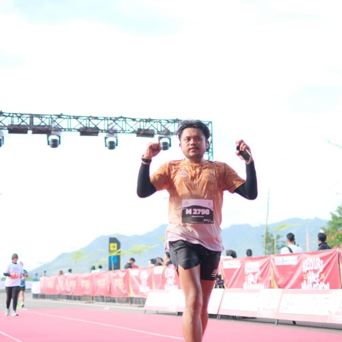 Race photo from KEDIRI HALF MARATHON 2026
