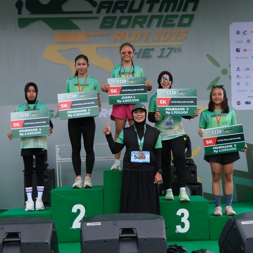 Race photo from ARUTMIN BORNEO RUN 2025