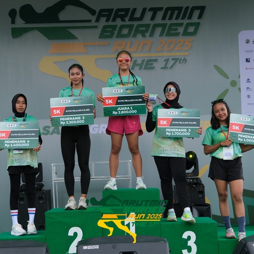 Race photo from ARUTMIN BORNEO RUN 2025