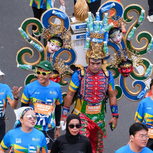 Race photo from ISOPLUS RUN 2026 - JAKARTA