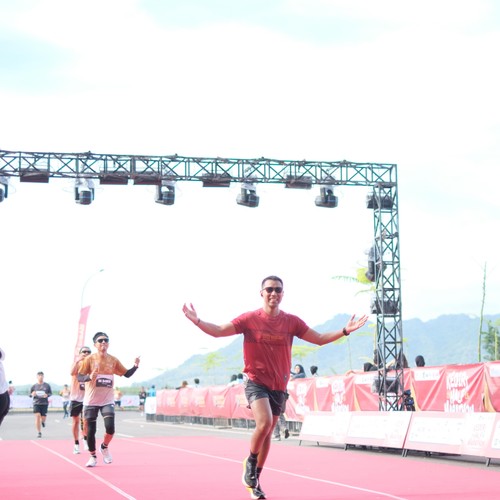 Race photo from KEDIRI HALF MARATHON 2026